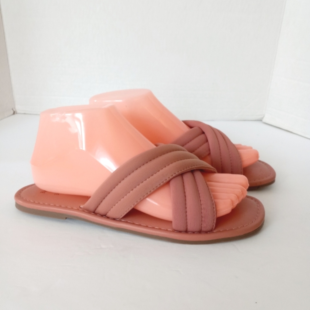 Shade & Shore size 7 women's slide sandals